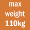 max weight 110kg