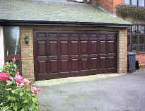 or large, heavy double doors